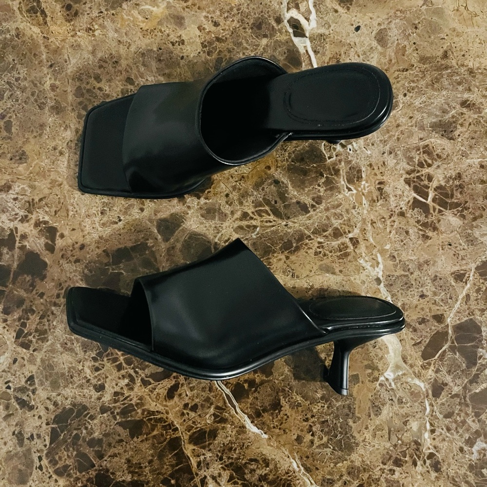 H&M Black Women's Mules